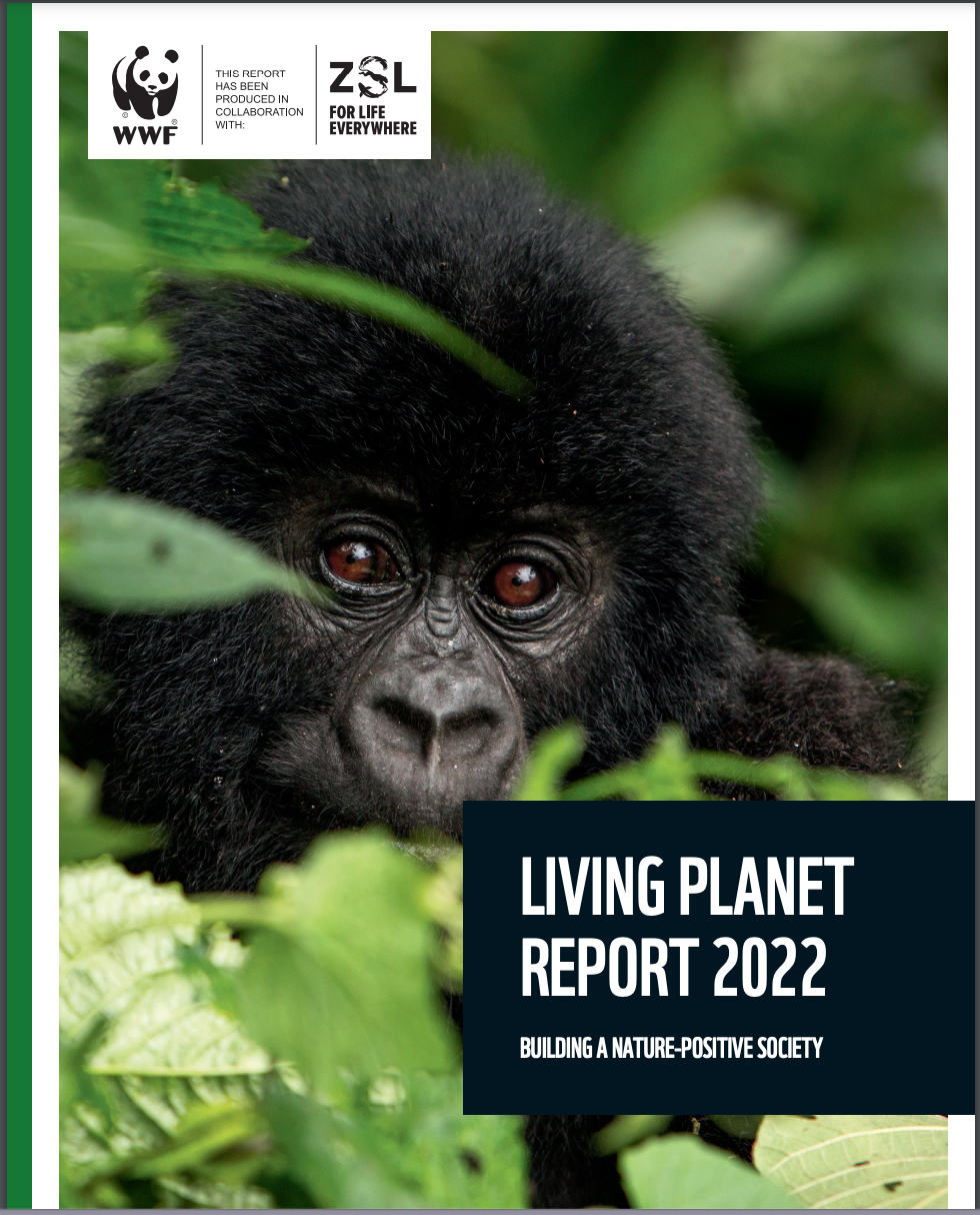 WWF Living Planet Report 2022 card