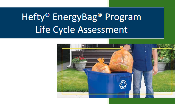 Hefty EnergyBag Program Life Cycle Assessment card