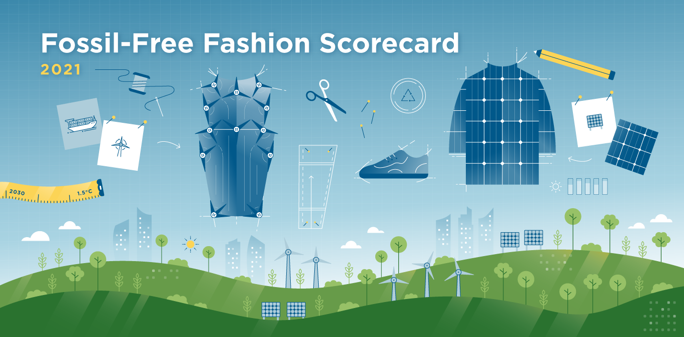 Fossil-Free Fashion Scorecard card