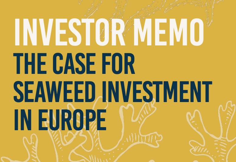 Investor Memo -- The Case for Seaweed Investment in Europe card